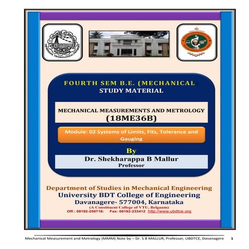 MMM MODULE  2-2022  BY. Dr. S B Mallur.pdf