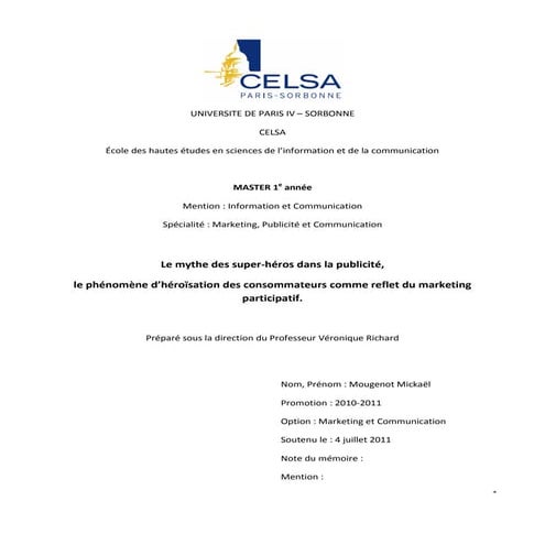 Les super-héros dans la publicité