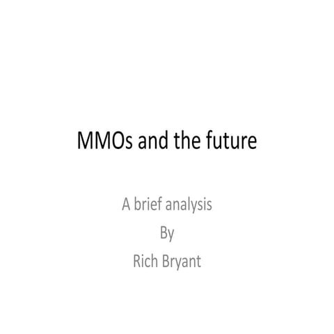 Mm os and the future