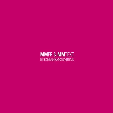 MMPR & MMTEXT werbetext