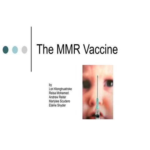 MMR Slide Show (Final) | PPT