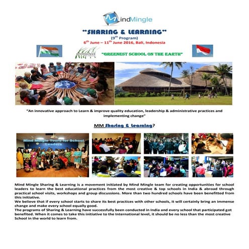 MindMIngle Sharing & Learning, Indonesia