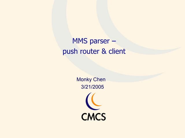 MMS Parser