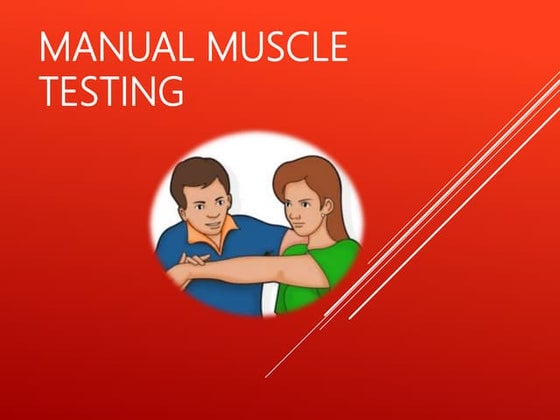 Manual muscle testing | PDF