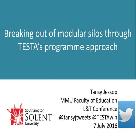 MMU TESTA Keynote