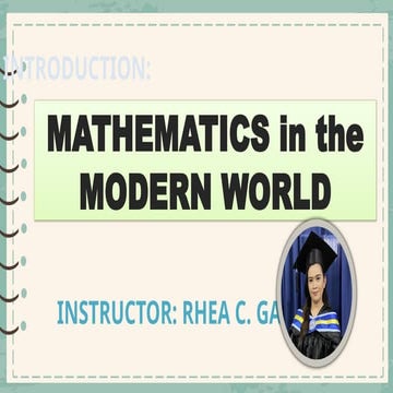 MMW-CHAPTER-1-final.pptx major Elementary Education