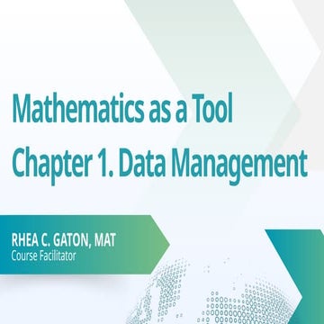 mathematics as a tool major in Elementary Education