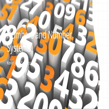 Comprehensive Overview of Numbers, Number Systems, and Their Properties ...