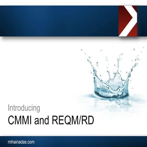 Introducing CMMI and REQM/RD
