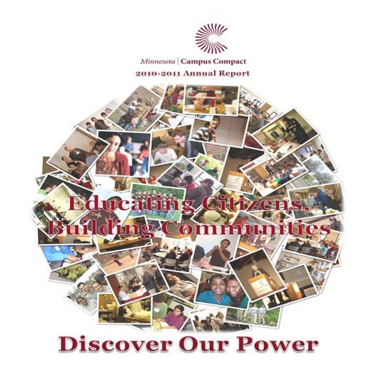 Mn campus compact annual report 2010 11