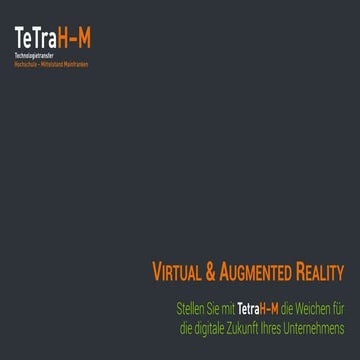 MMD16 - Maximilian Münch - Virtual & Augmented Reality