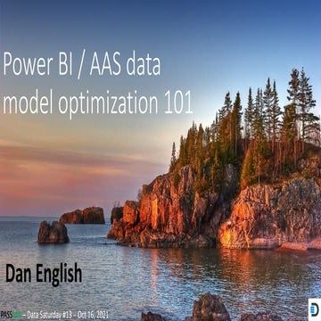Power BI / AAS Data Model Optimization 101 v2