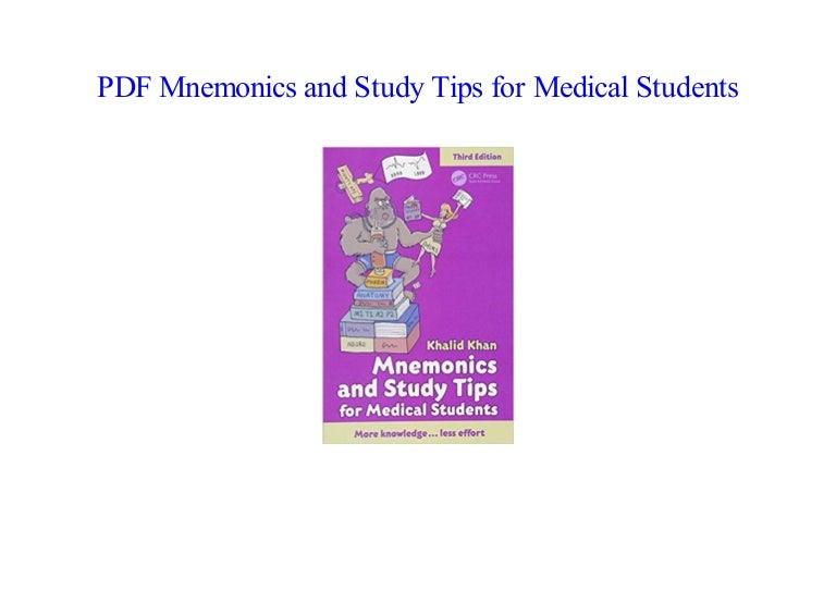 Study Tips For Medical Students