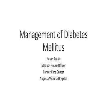 Management of Diabetes Mellitus.pptx