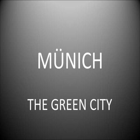 MüNich (IngléS)