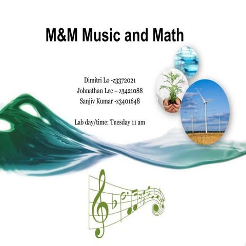 Maths and music ppt | PPTX