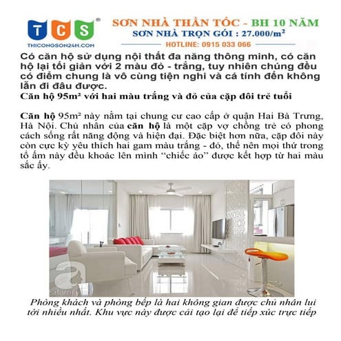 Mãn nhãn với 5 căn hộ vừa đẹp, vừa tiện nghi ở hà nội