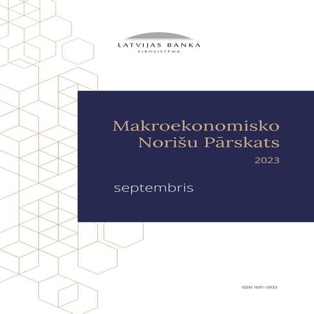 Makroekonomisko Norišu Pārskats. 2023. gada septembris