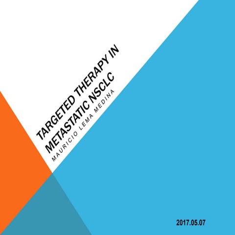 Targeted therapy in mNSCLC