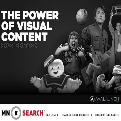 Creating & Sharing Visual Content - 80s edition