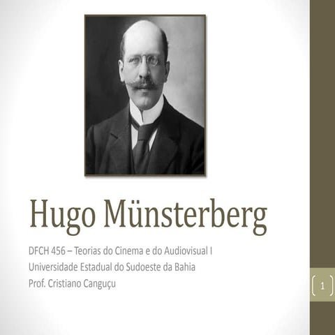 Hugo Münsterberg | PPTX