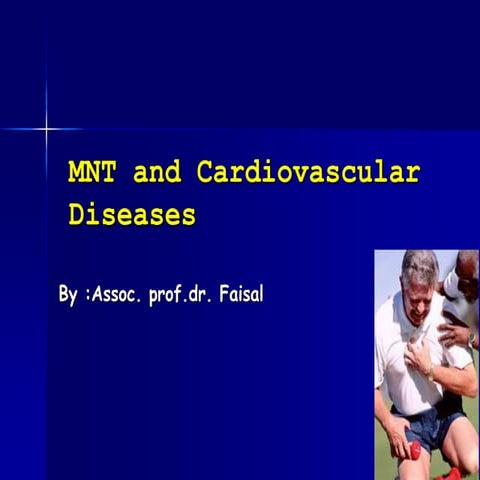 MNT and Cardiovascular Diseases.ppt