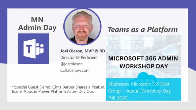 Microsoft Teams as a Platform - Microsoft 365 Application Platform Maturity M...
