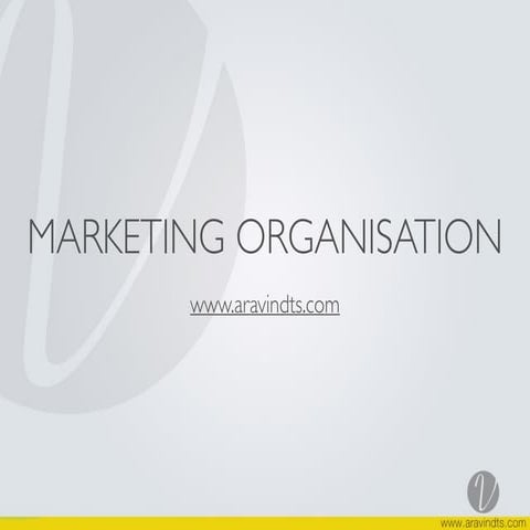 Marketing Organisation 