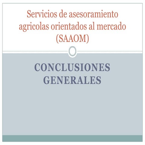 Conclusiones taller Moaas 