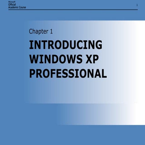 IT103Microsoft Windows XP/OS Chap01