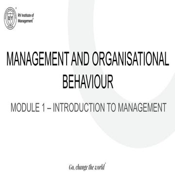 MOB - I MOD.pptx Introduction to Management, Henry Fayol's 14 ...