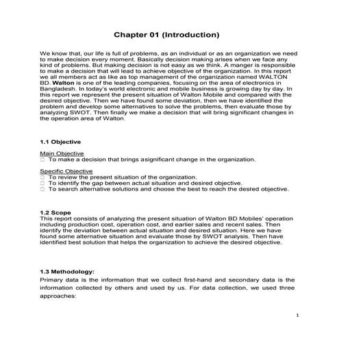 Mob decission making_assignment