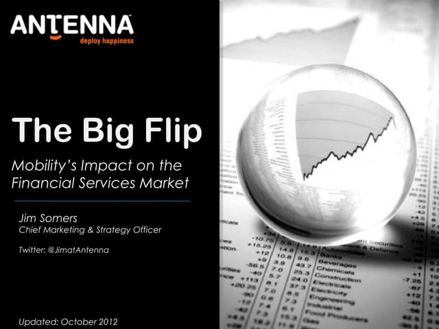 The Big Flip: Mobile Apps in Financial Services
