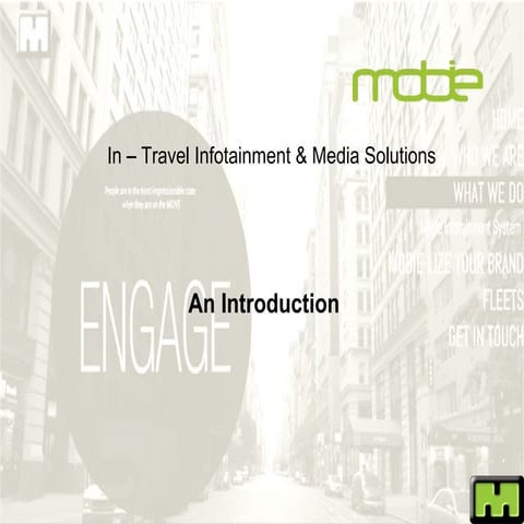 Mobie Infotainment Introduction
