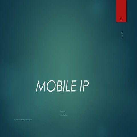 Mobile IP