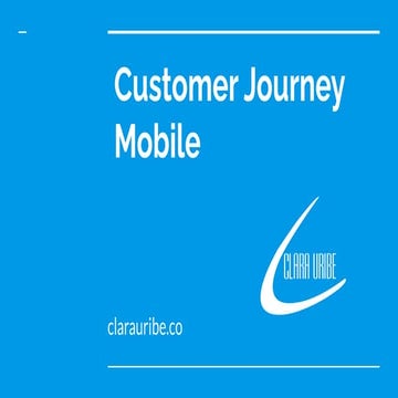 Mobile - Customer Journey