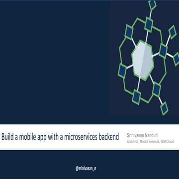 Mobile app-and-microservices-with-ibm-cloud
