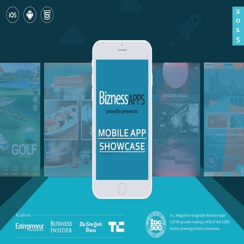 Bizness Apps Mobile App Showcase