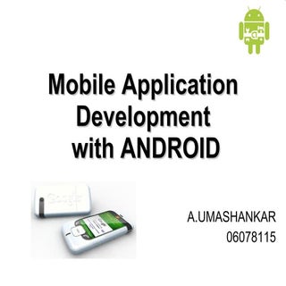 Mobile Application Development With...