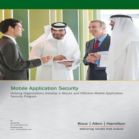 Mobile Application Security 