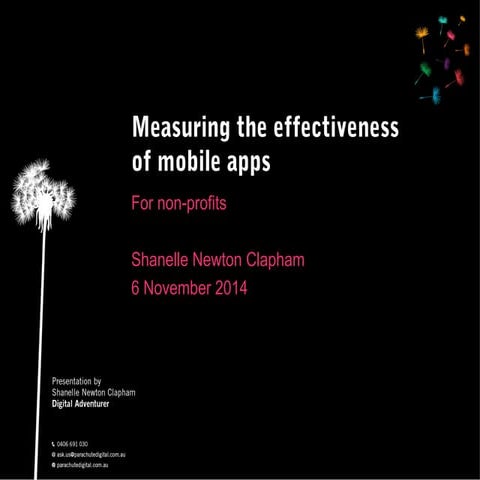 Mobile Apps - Measuring Their Effectiveness