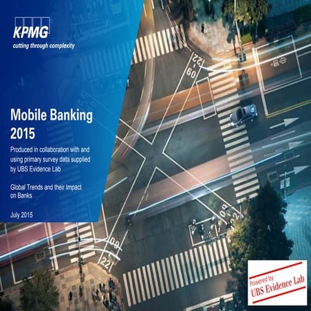 Mobile banking 2015 - Etude KPMG