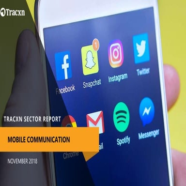 Tracxn - Mobile Communication Startup Landscape