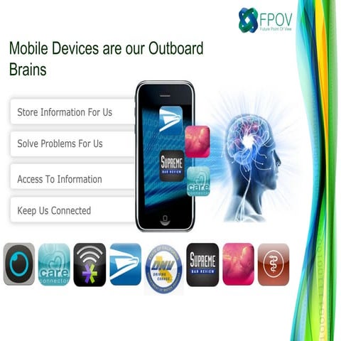 Mobile Devices are our Outboard Brains