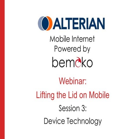 Device Technology - Mobile