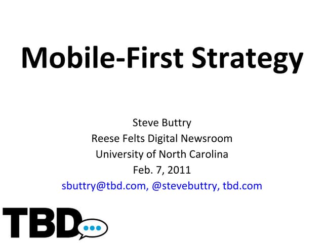 Mobile-First Strategy