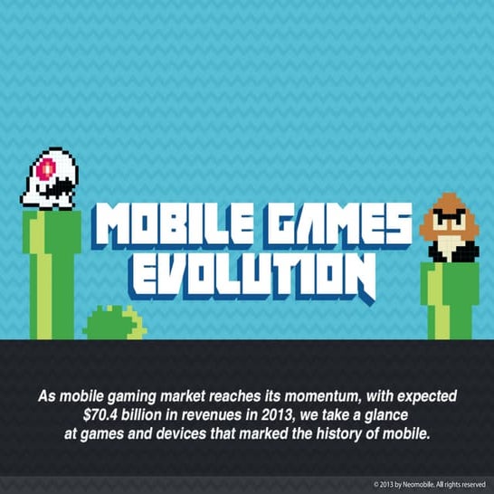 Mobile games evolution by Neomobile