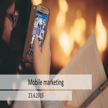 Introduction to Mobile Marketing (2015)