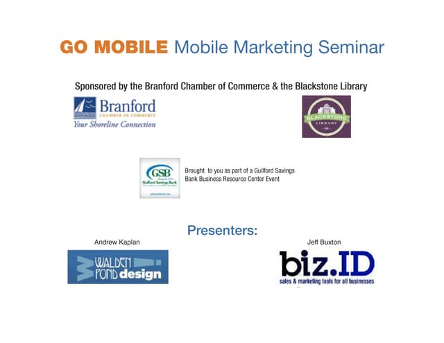 Mobile seminar-worksheet