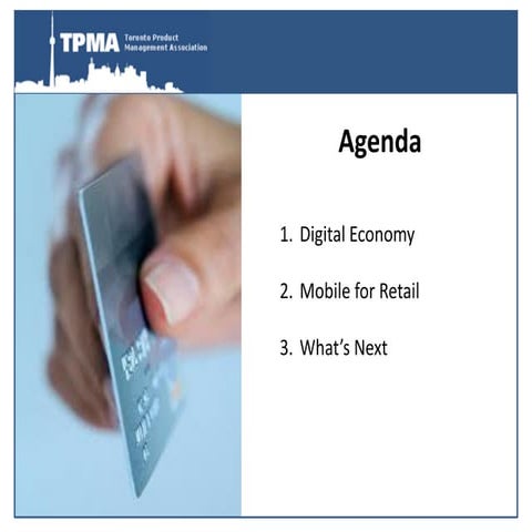Mobile Commerce for TPMA